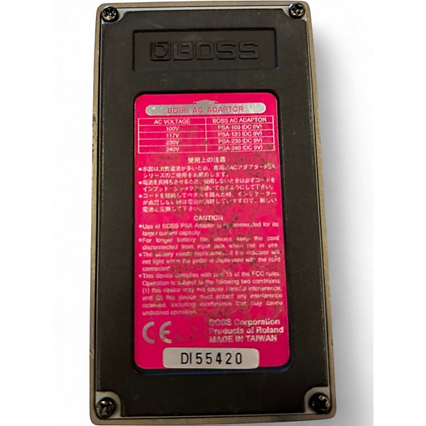 Used BOSS RV3 Digital Reverb Delay Effect Pedal