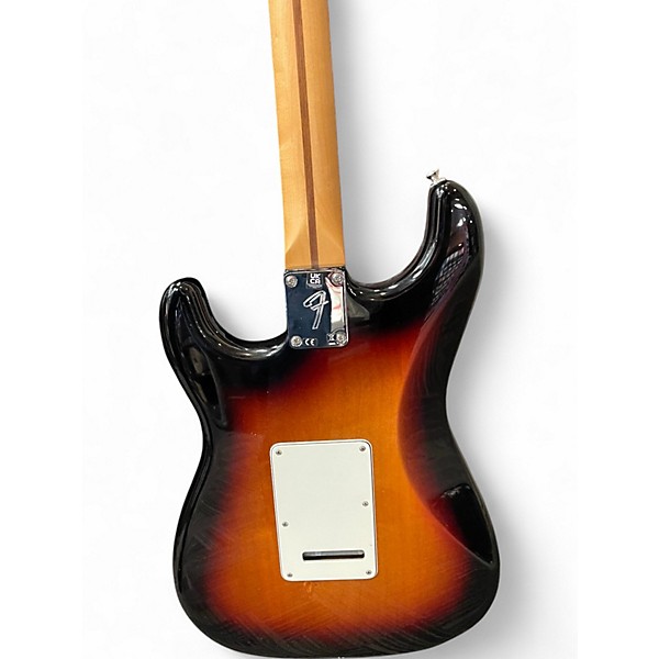 Used Fender Player II Stratocaster 3 Tone Sunburst Solid Body Electric Guitar