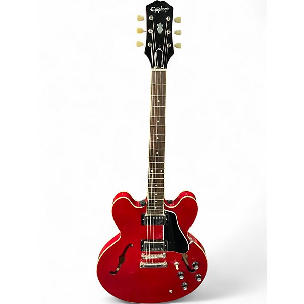 Used Epiphone ES335 Cherry Hollow Body Electric Guitar