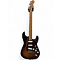 Used Fender Deluxe Roadhouse Stratocaster Sunburst Solid Body Electric Guitar thumbnail