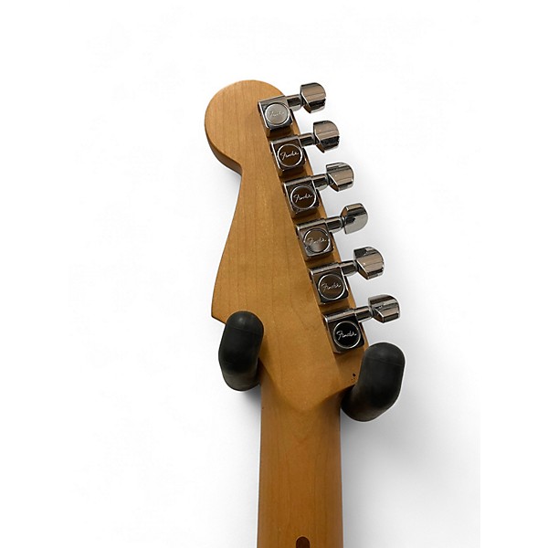 Used Fender Deluxe Roadhouse Stratocaster Sunburst Solid Body Electric Guitar