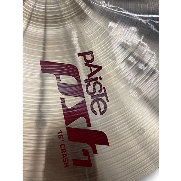 Used Paiste 16in PST7 Crash Cymbal