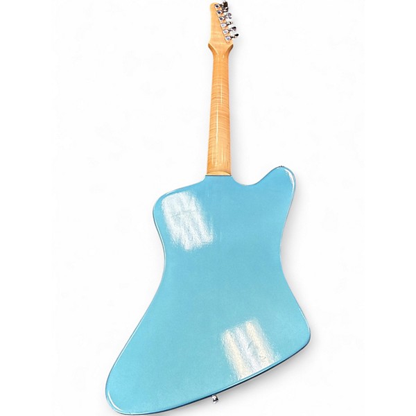 Used 2017 Gibson Firebird Zero Ice Blue Metallic Solid Body Electric Guitar