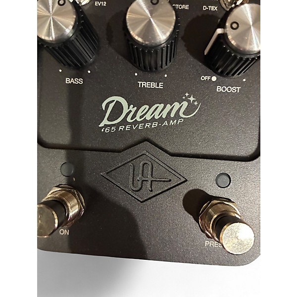 Used Universal Audio dream 65 reverb Effect Pedal