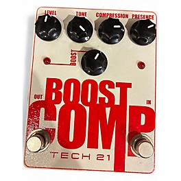 Used Tech 21 boost comp Effect Pedal