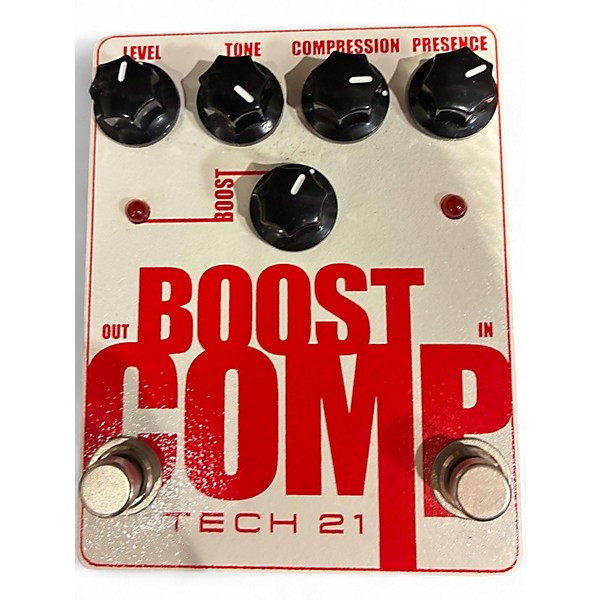 Used Tech 21 boost comp Effect Pedal