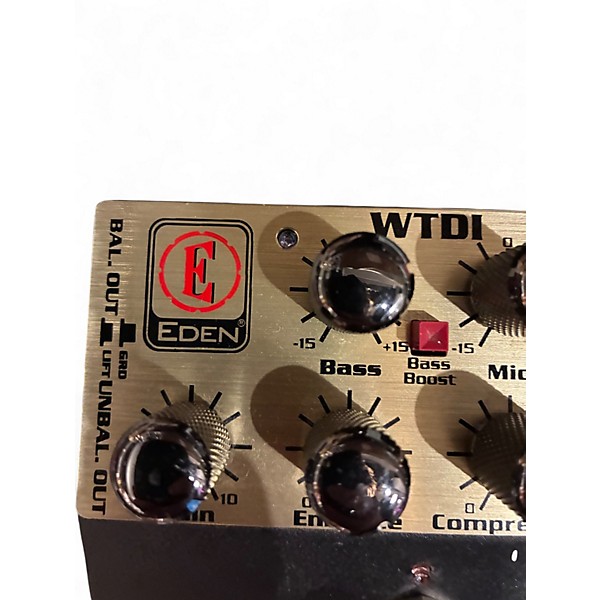 Used Eden WTDI PREAMP DI Effect Pedal