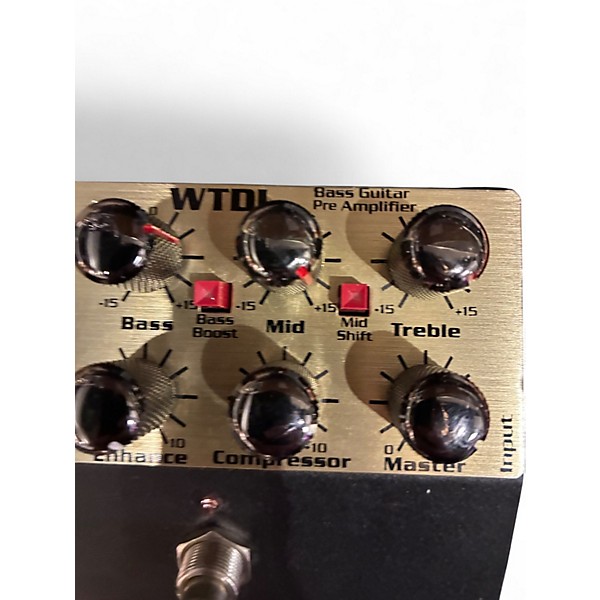 Used Eden WTDI PREAMP DI Effect Pedal