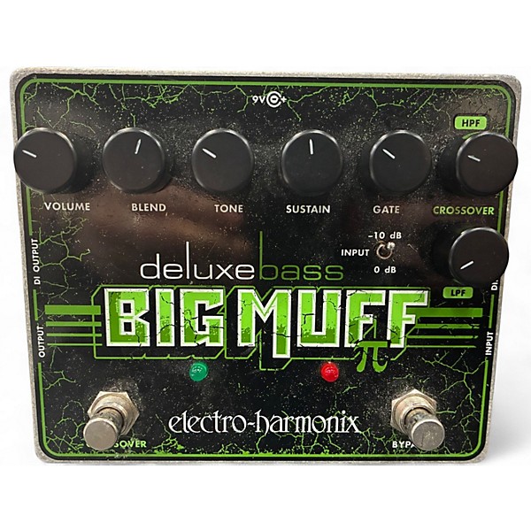 Used Electro-Harmonix Deluxe Bass Big Muff Distortion Bass Effect Pedal