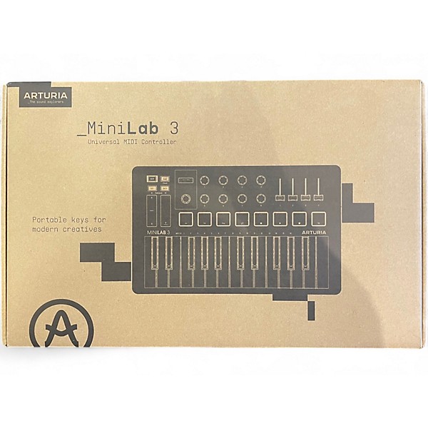 Used Arturia Minilab 3 MIDI Controller