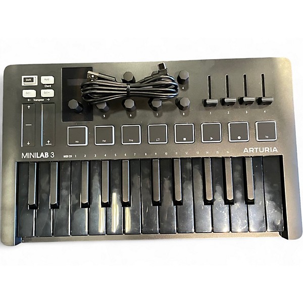 Used Arturia Minilab 3 MIDI Controller