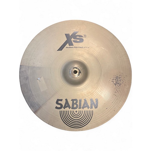 Used SABIAN 16in XS20 Medium Thin Crash Cymbal