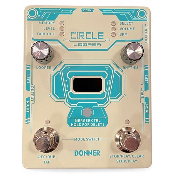 Used Donner CIRCLE LOOPER Pedal