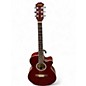 Used Stagg SW206CE Maroon Acoustic Electric Guitar thumbnail