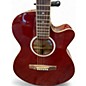 Used Stagg SW206CE Maroon Acoustic Electric Guitar