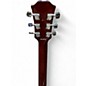 Used Stagg SW206CE Maroon Acoustic Electric Guitar
