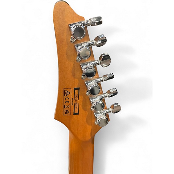 Used Ibanez AZ24S1F GRAY FLAME Solid Body Electric Guitar