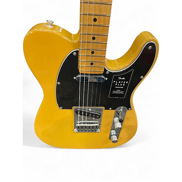 Used Fender Player Plus Telecaster Butterscotch Solid Body Electric Guitar