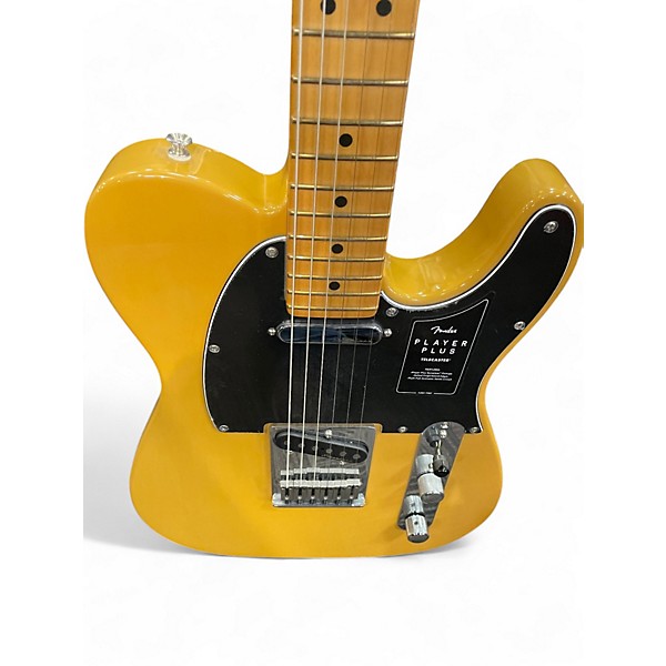 Used Fender Player Plus Telecaster Butterscotch Solid Body Electric Guitar