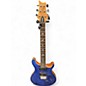 Used PRS SE Custom 24 Blue Solid Body Electric Guitar thumbnail