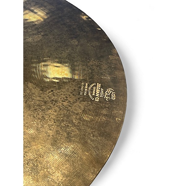 Used Zildjian 15in A Custom Mastersound Hi Hat Bottom Cymbal