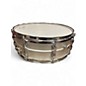 Used Ludwig 5.5X14 Acrolite Snare matte aluminum Drum