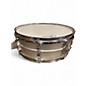 Used Ludwig 5.5X14 Acrolite Snare matte aluminum Drum