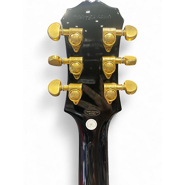 Used Epiphone Les Paul Custom Pro Cream Solid Body Electric Guitar