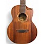 Used Washburn WCGM55K-D Natural Acoustic Guitar