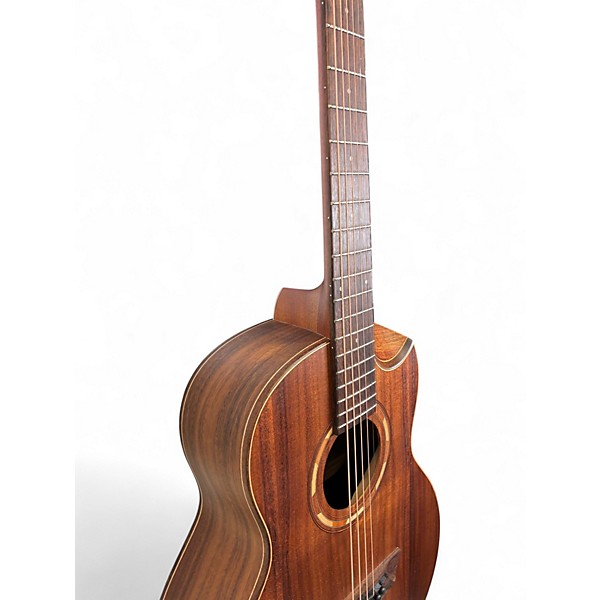 Used Washburn WCGM55K-D Natural Acoustic Guitar