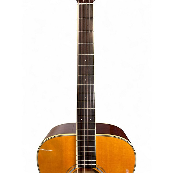 Used Yamaha FG-TA Natural Acoustic Electric Guitar