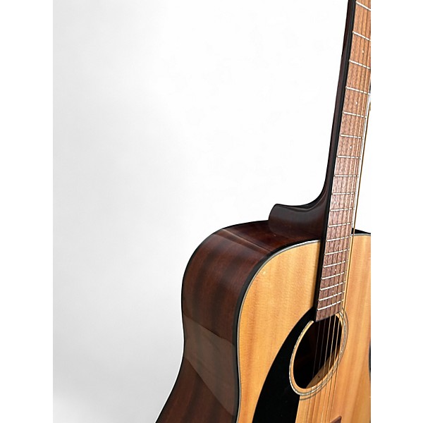 Used Fender` CD60S LH Natural Acoustic Guitar
