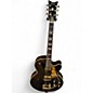 Used Schecter Guitar Research Coupe Black and Gold Solid Body Electric Guitar thumbnail