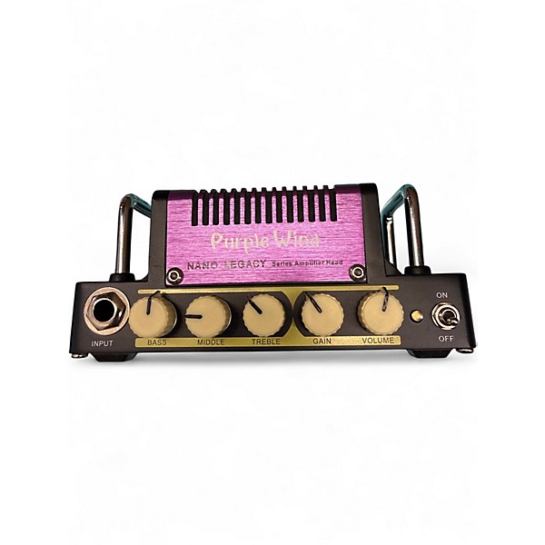 Used Hotone Effects Nano Legacy Purple Wind Solid State Guitar Amp Head