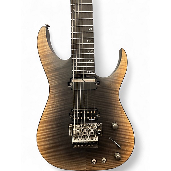 Used Schecter Guitar Research BANSHEE MACH 7 FRS FALLOUT BURST Solid Body Electric Guitar