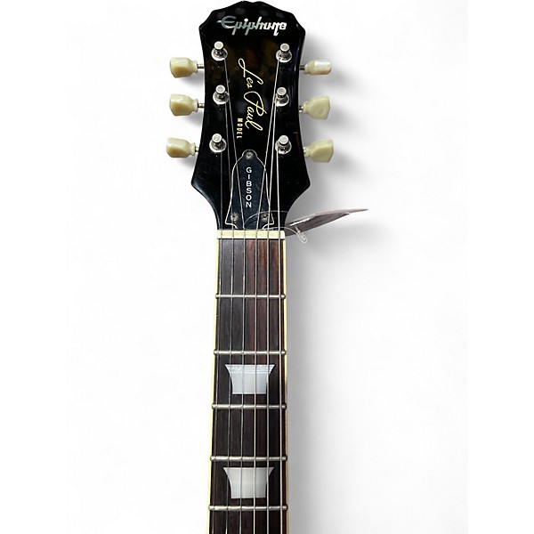 Used Epiphone Les Paul Standard Left Handed 2 Color Sunburst Electric Guitar