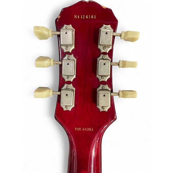 Used Epiphone Les Paul Standard Left Handed 2 Color Sunburst Electric Guitar