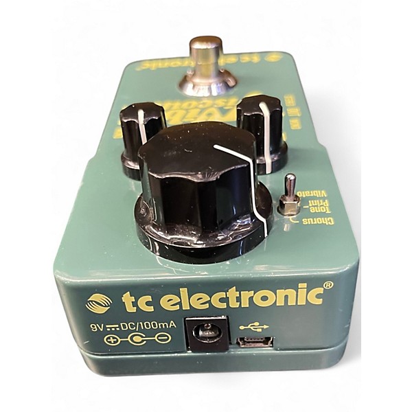 Used TC Electronic Viscous Vibe Univibe Effect Pedal