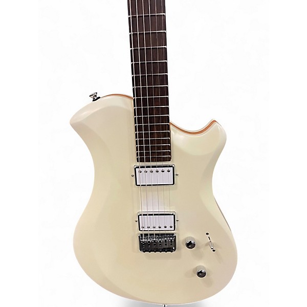 Used Relish Guitars SNOW MARY White Solid Body Electric Guitar