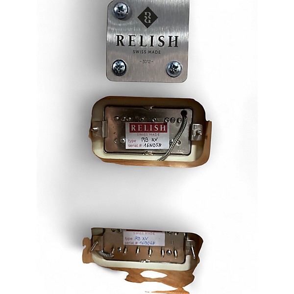 Used Relish Guitars SNOW MARY White Solid Body Electric Guitar