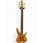 Used Ibanez SR405 5 String Mars Gold metallic burst Electric Bass Guitar thumbnail
