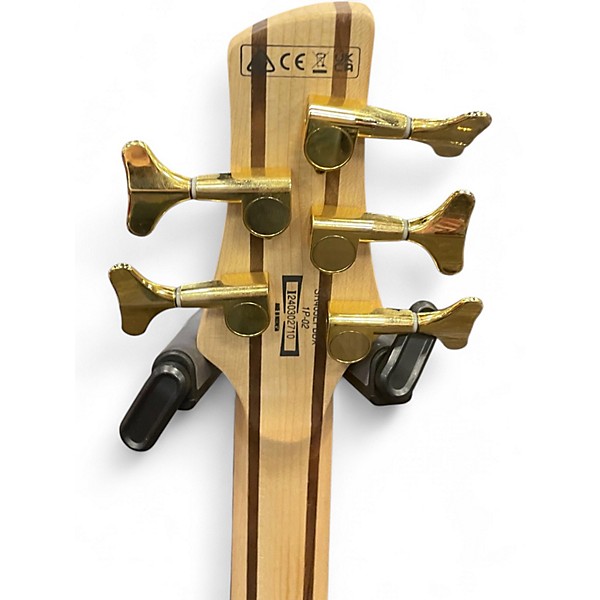 Used Ibanez SR405 5 String Mars Gold metallic burst Electric Bass Guitar