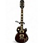 Used Epiphone Les Paul Tribute 1960S Plus Black Cherry Solid Body Electric Guitar thumbnail
