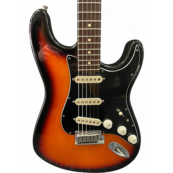 Used Fender American Standard Stratocaster 2 Color Sunburst Solid Body Electric Guitar
