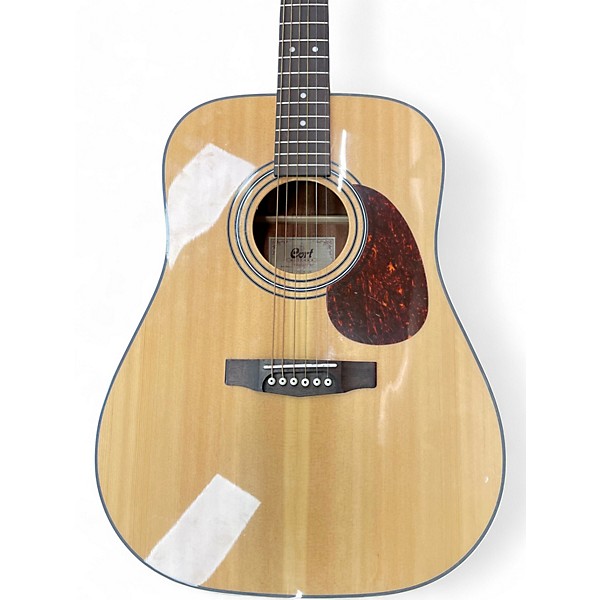 Used Cort Earth 70 Natural Acoustic Guitar