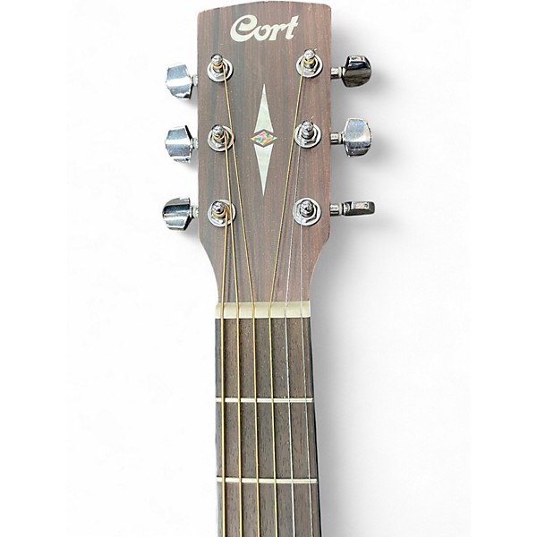 Used Cort Earth 70 Natural Acoustic Guitar