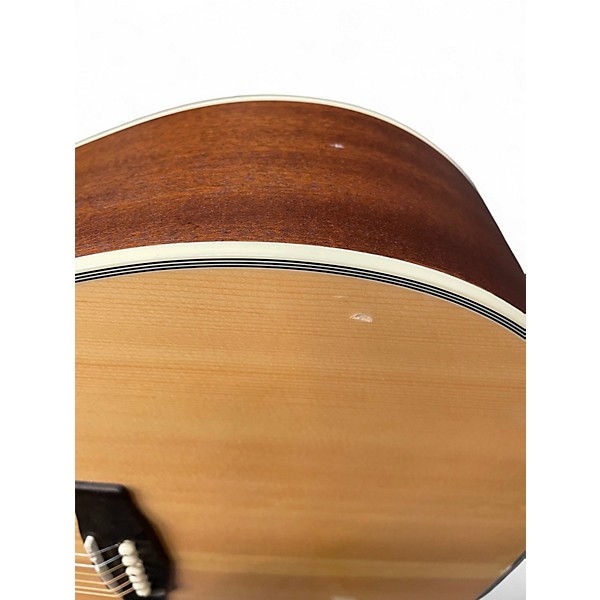 Used Cort Earth 70 Natural Acoustic Guitar