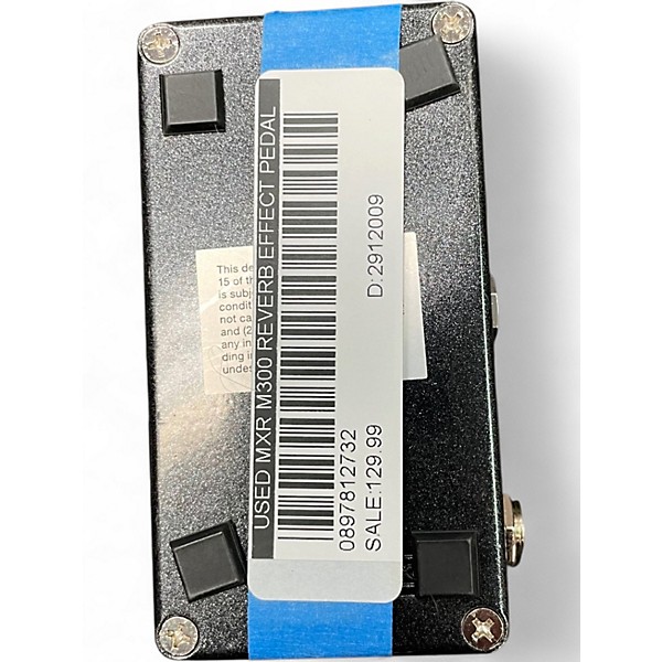 Used MXR M300 Reverb Effect Pedal