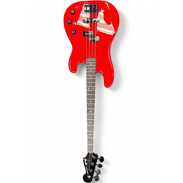 Used Fender Boxer Jazz Bass Special Red Electric Bass Guitar