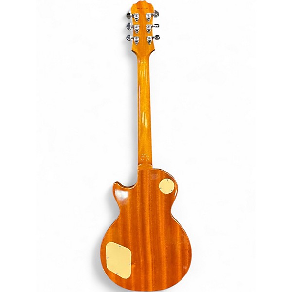 Used Epiphone Les Paul Standard Plus Lemon Flame Solid Body Electric Guitar